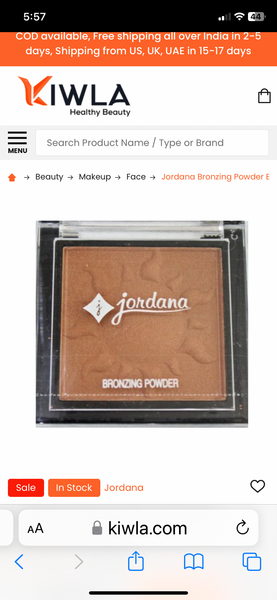 Jordana Bronzing Powder #03 Dark