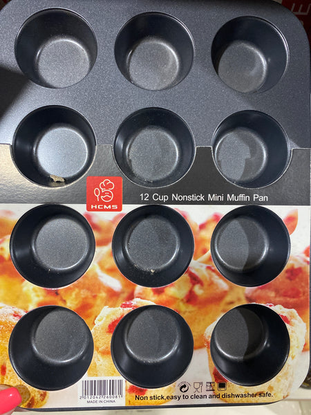 12 Cup Mini Muffin Pan