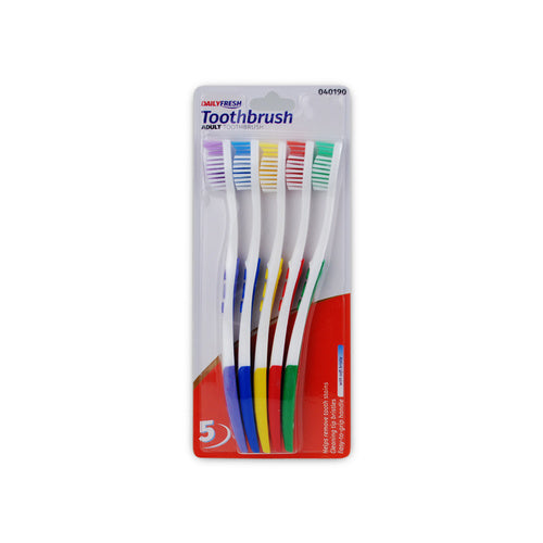 5 Pack of Toothbrushes - Grocery Deals