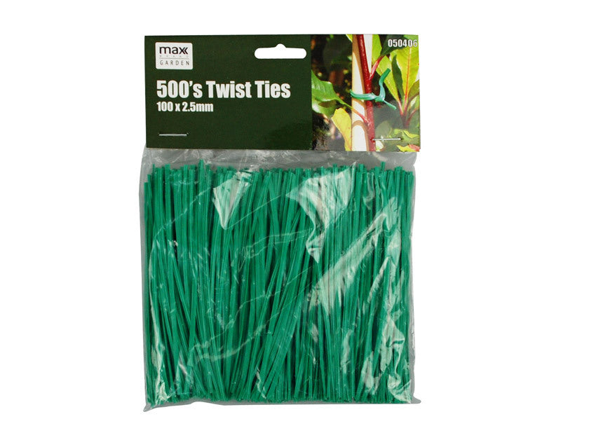 Garden Twist Ties 500 pack - Grocery Deals