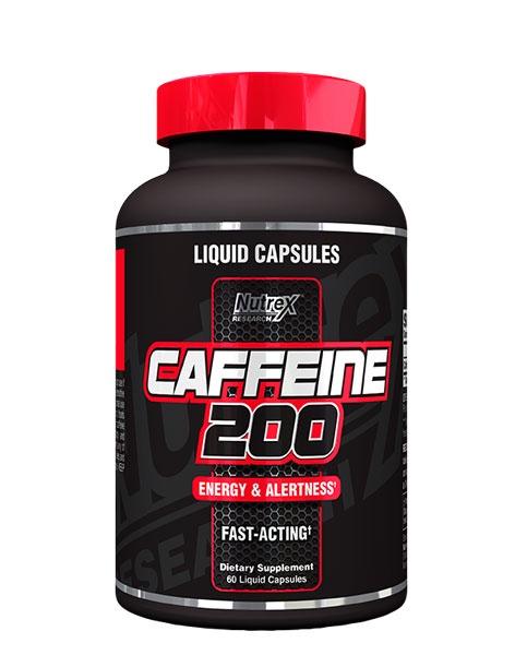 Nutrex Caffeine 200 Fast Acting 60 Caps - Grocery Deals