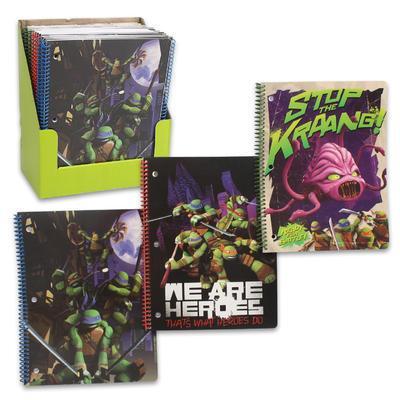 Spiral notebook - Teenage Mutant Ninja Turtles - Grocery Deals