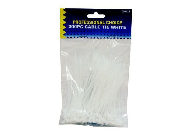 Cable Ties White 10cm x 160pieces - Grocery Deals