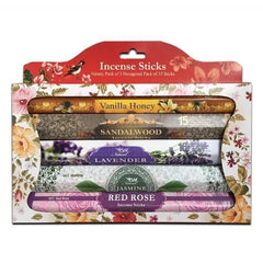 Incense Gift Set 5 Fragrances with 15 incense sticks in each pack. - Grocery Deals