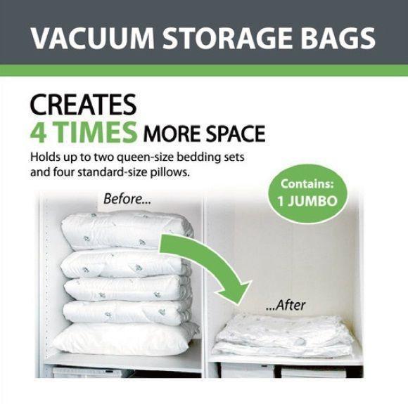 Jumbo Vacuum Storage Bag - Grocery Deals