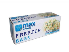 Max Choice 3L Medium Freezer Bags - 60 Pack - Grocery Deals