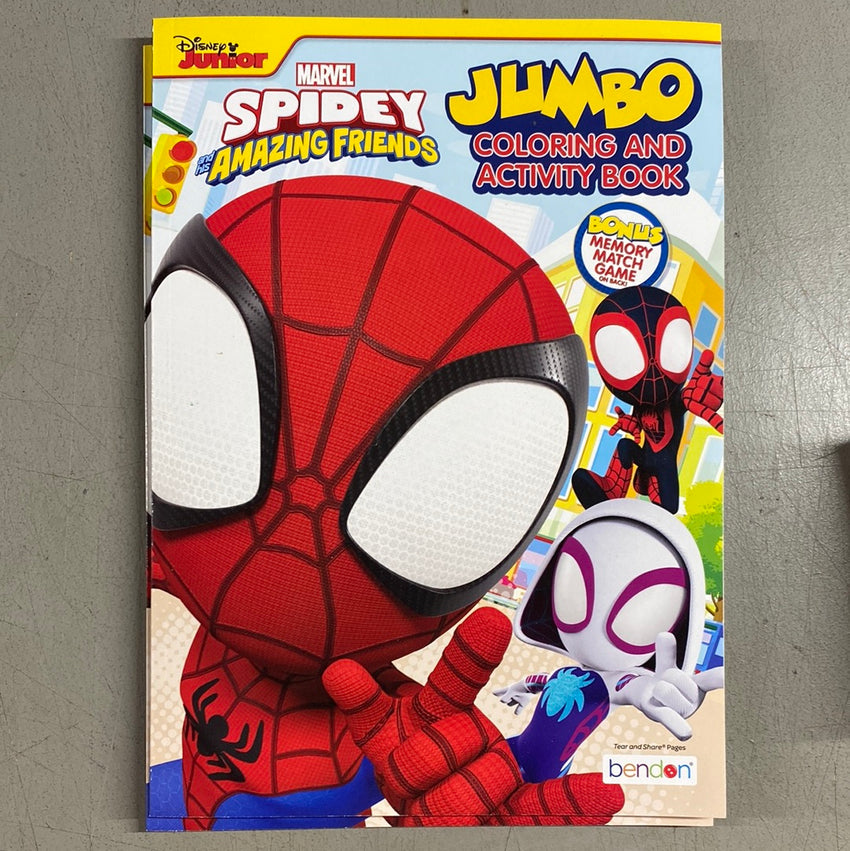 The Amazing Spiderman Giant Coloring & Activity Book