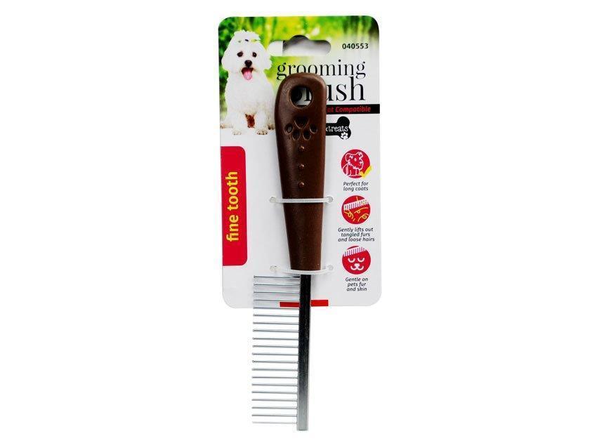 Fine Tooth Groom Brush - Grocery Deals
