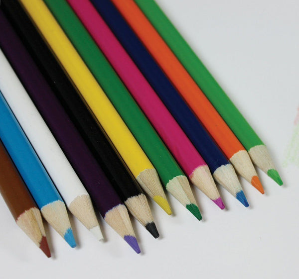 10 Pack Coloured Pencils - Grocery Deals